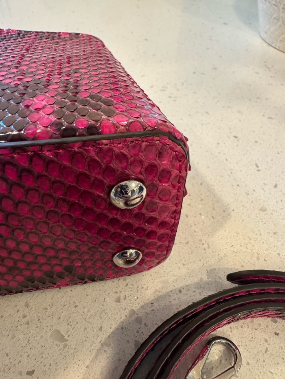 Louis Vuitton Python Capucines Mini - Picture 6 of 16